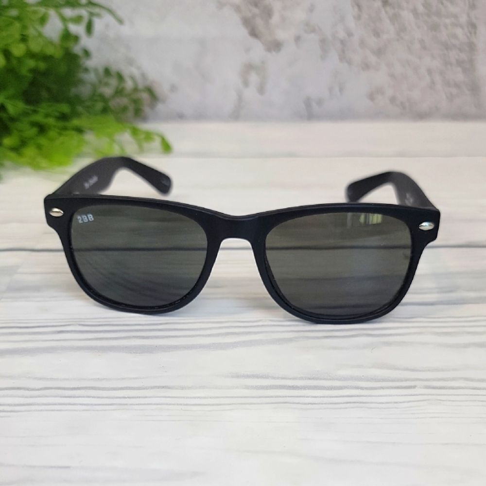 Two Blind Brothers Cavalier Black Sunglasses Unisex